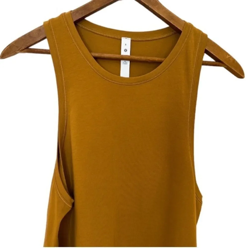 LULULEMON Squads Goal Brown Tank NWT